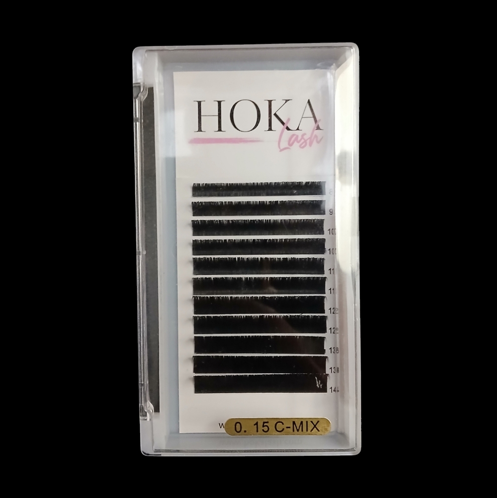Hoka Lash 0.15 C-Mix Eyelashes Extensions